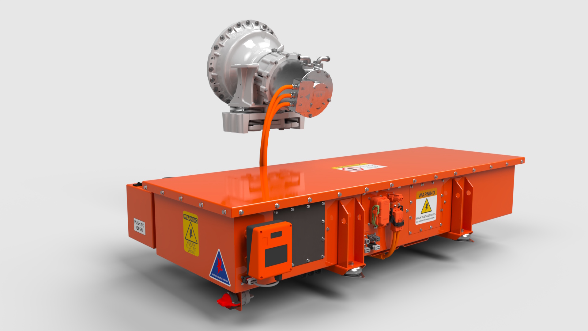 ENERVA™ eAgitator unit rear view